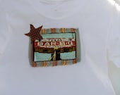 Toddler T-shirt with Texas BBQ Applique