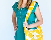 Flipped Bird reversible sling bag, two looks in one, super cute, HAPPY, FUN, FLIPPED