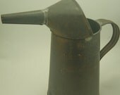 Vintage Oil Can US Standard 1 Quart Pennsylvania with handle and spout