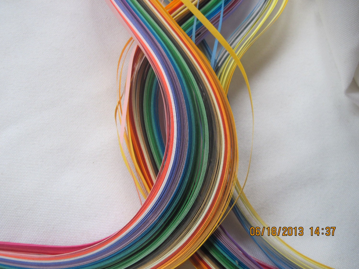 Lot of Rainbow Quilling Paper 1/8" Precision Paper
