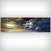 art painting abstract tree painting landscape on wood 5 x 18
