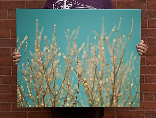 Make any 8x10 photograph a 24x30 gallery-wrapped canvas - personalized customized home decor