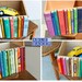The Original Modern Library Storage Bin, Stylish Storage for cd's, dvd's, magazines, and other much loved clutter