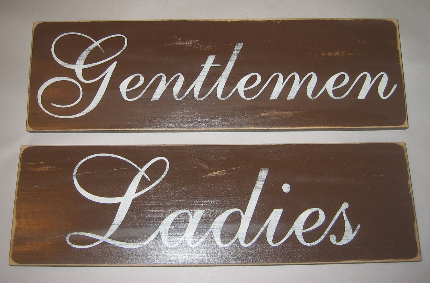 Ladies, Gentlemen,  Bathroom, Restroom, You Pick Color Sign