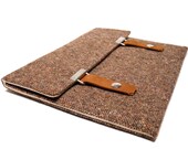 11" MacBook Air sleeve - brown tweed