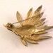 St. Labre Enamel Bird in Flight Vintage Figural Pin Brooch