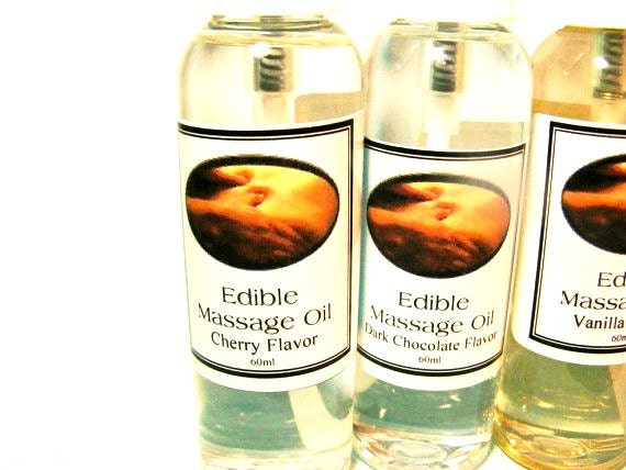 Edible Body Oil Vanilla Flavored Massage Oil By Maplecreeksoap