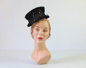 1940s Hat / 40s Hat / Doll Hat /  Whimsy