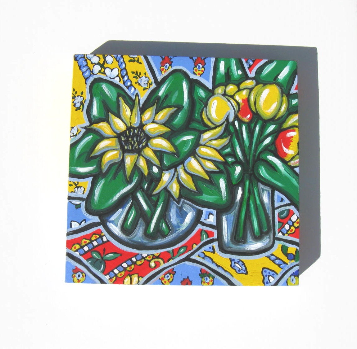Sunflowers Original Still Life Painting