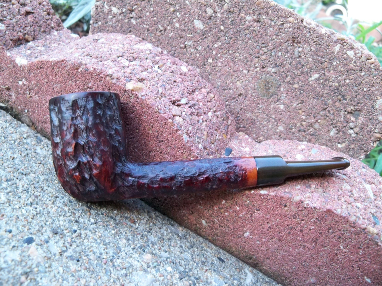 London Made Tobacco Pipe a Vintage Estate Briar Smoking Lounge Pipe by Canterbury