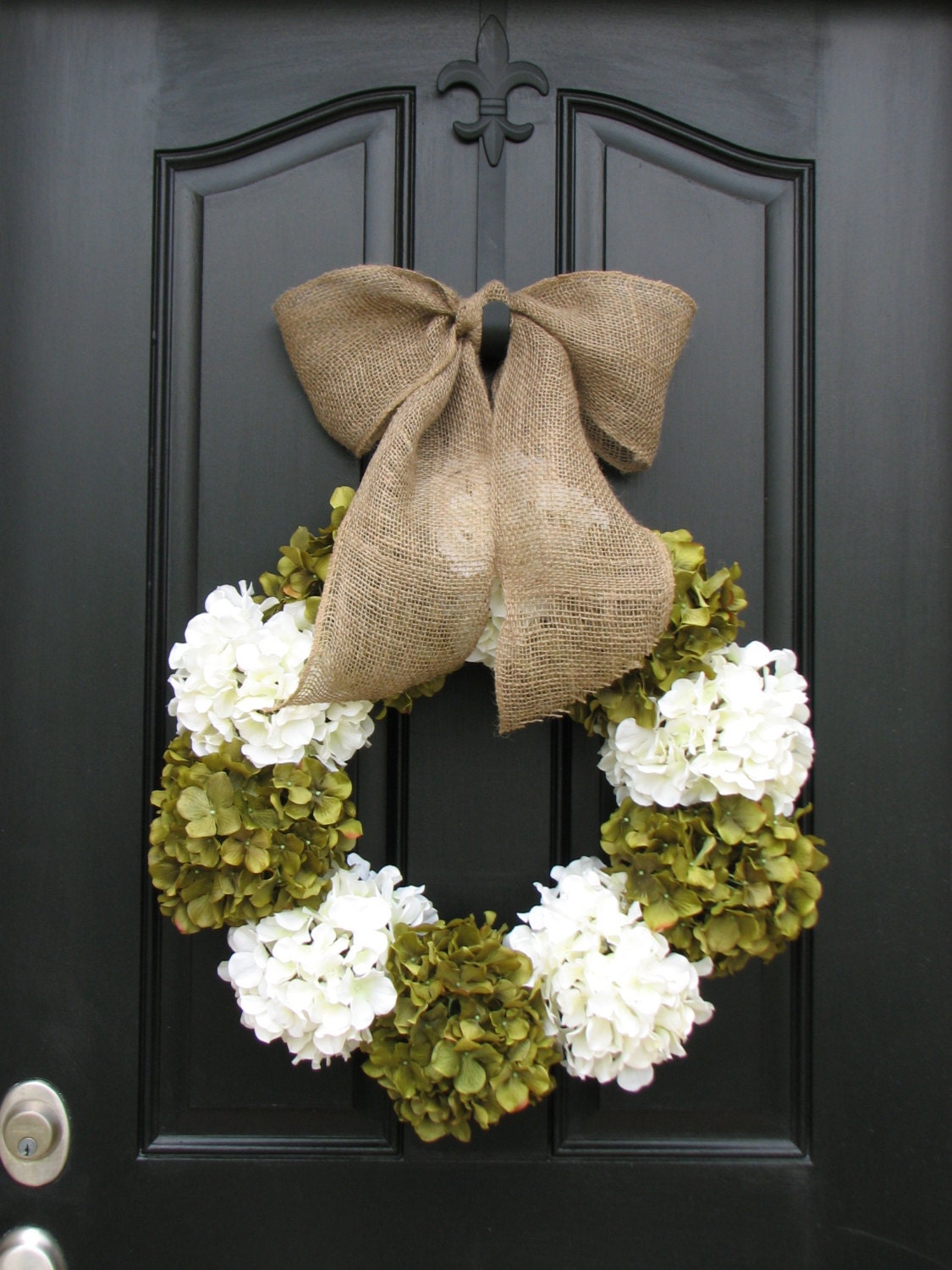 Wedding Decor, Outdoor Wedding Flowers, Summer Outdoor Wreaths, Hydrangea Decor, Hydrangeas for Weddings, Wedding Bouquets, Wedding Flowers