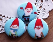 Winter Gnome Magnet Set