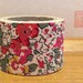 liberty of london tana lawn- fabric tape - set of 2 -claire-aude - red