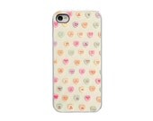 iphone 5 case / cell phone accessory, iphone accessory, hard case, candy, conversation hearts, valentine's day, love, pastel