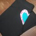 Double Layer Heart Bum full length yoga pants ... Ready To Ship Size 2 ... girls 2nd birthday