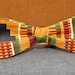 Kente Cloth Bow Tie