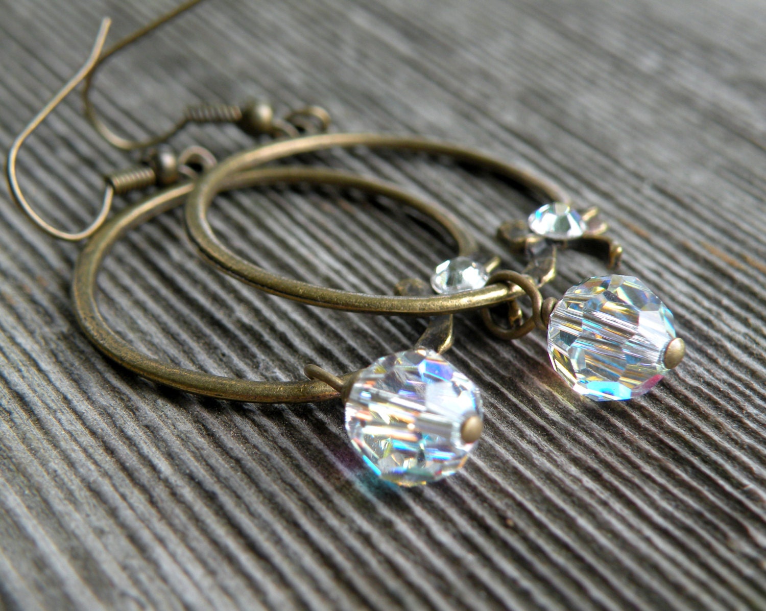 Swarovski Bow Earrrings, Swarovski, Bow, Dangle Earring