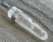 Quartz Point Necklace, quartz point, sterling silver, quartz, point gemstone