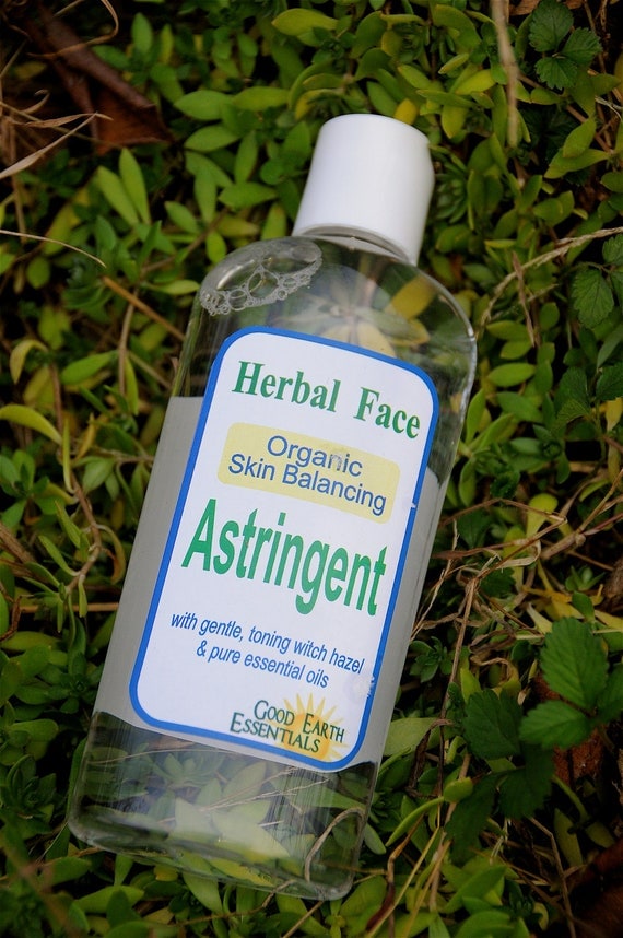 Organic FACIAL ASTRINGENT Toner with witch by goodearthessentials