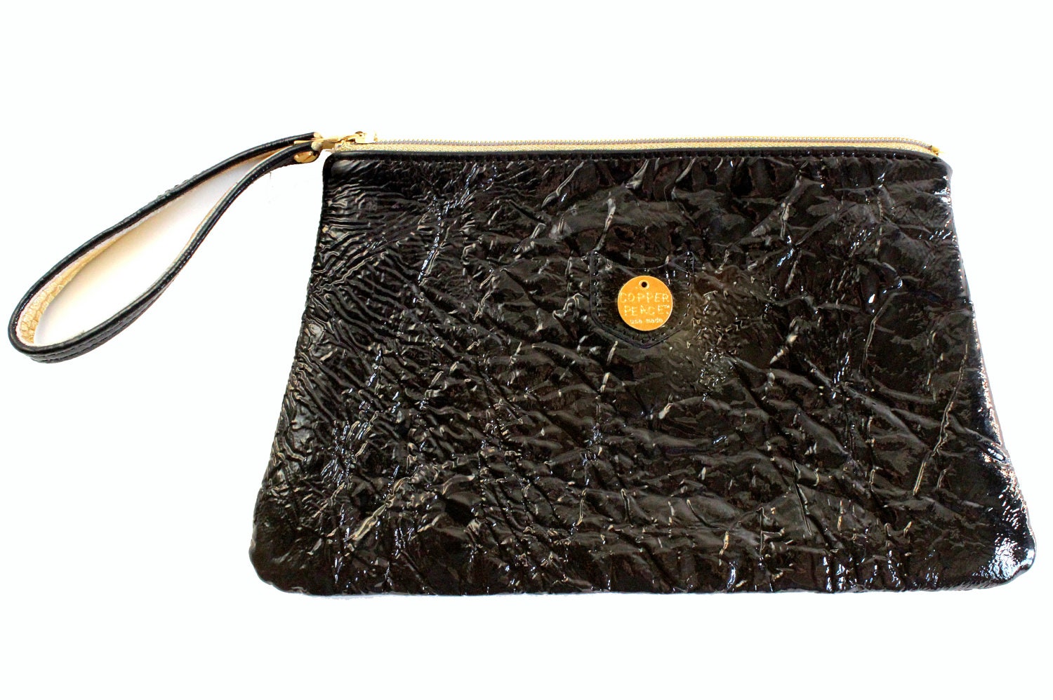 Midnight Wristlet Clutch