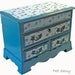Refurbished Jewelry Box Medium - Teal Garden - by FeltSassy