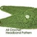 PATTERN - Fast Crochet Headband Kayla Bulky Weight Yarn Two Sizes