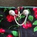 Vintage 1970s Rose Dirndl Dress