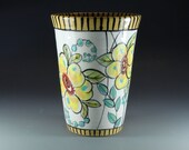 Floral Porcelain Tumbler