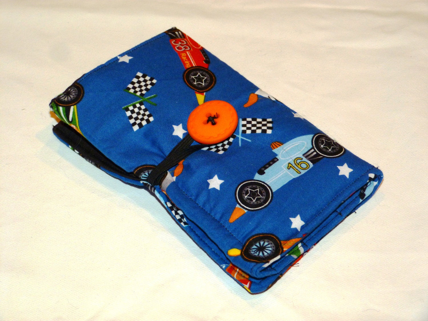 Go Carts Crayon Wallet  ---READY To SHIP---   CLEARANCE