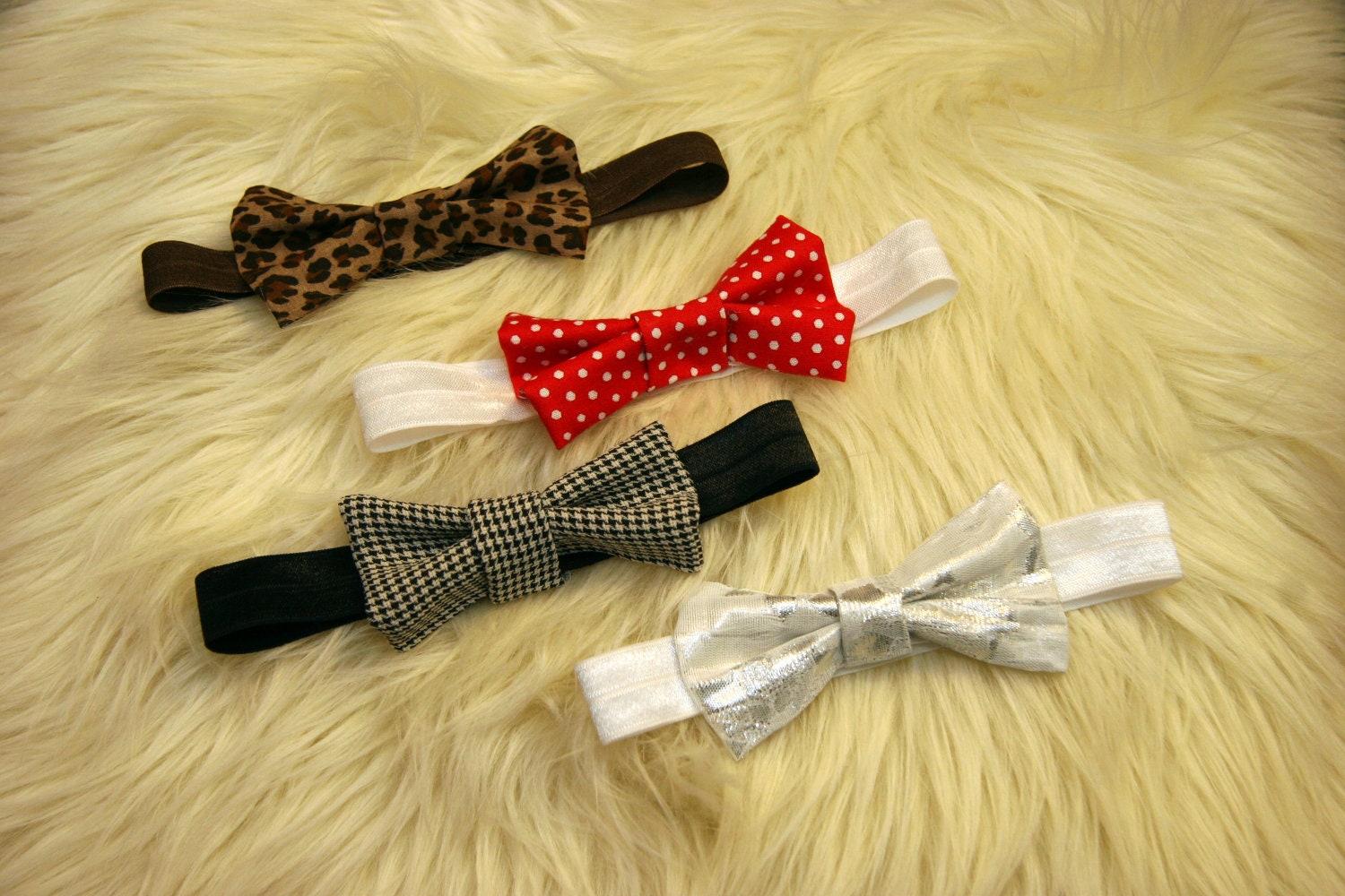 Hair bow headband