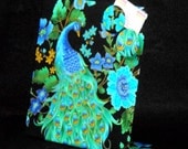 Magnet Board - Peacock magnetic board - Free-standing desktop or countertop