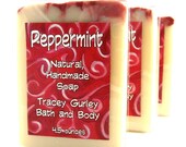 Peppermint Handmade Soap - All natural and vegan friendly