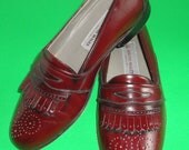 Bruno Magli Ocean Men Loafers. Burgundy. Size 6.5 M