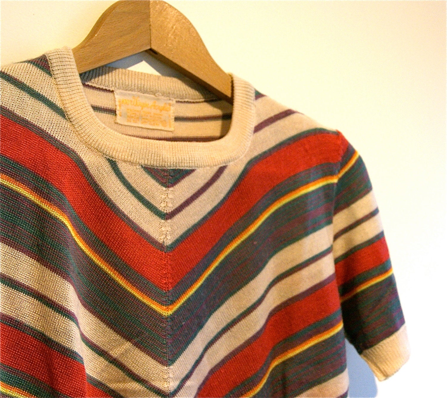 Knit Striped Top - Vintage