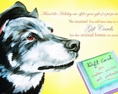 Custom Painted Pet Portrait or Handmade Gift YOU SET PRICE Gift Card