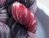 Mother Isn't Quite Herself Today -- Twinkle Toes -- Hand Painted Superwash Merino Wool Sock Yarn