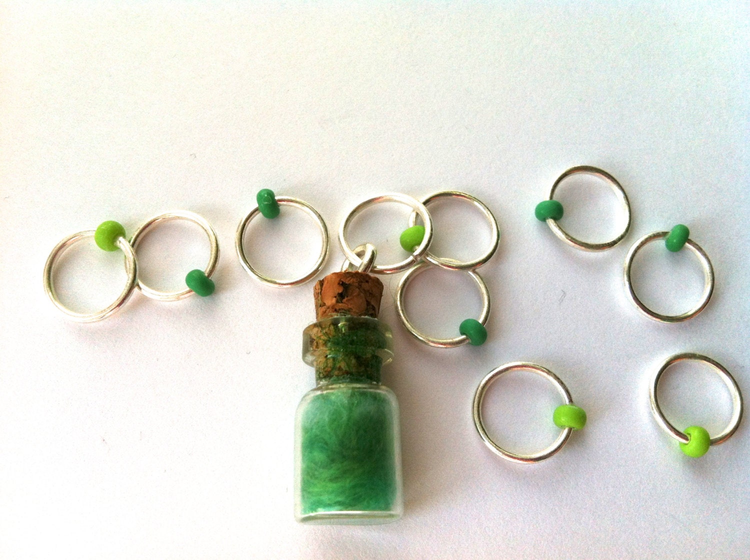 Snag Free ring stitch markers/knitting/O-rings - FIBER POTION