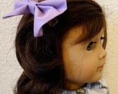Hair Bow Toddler Girls Doll Lavender