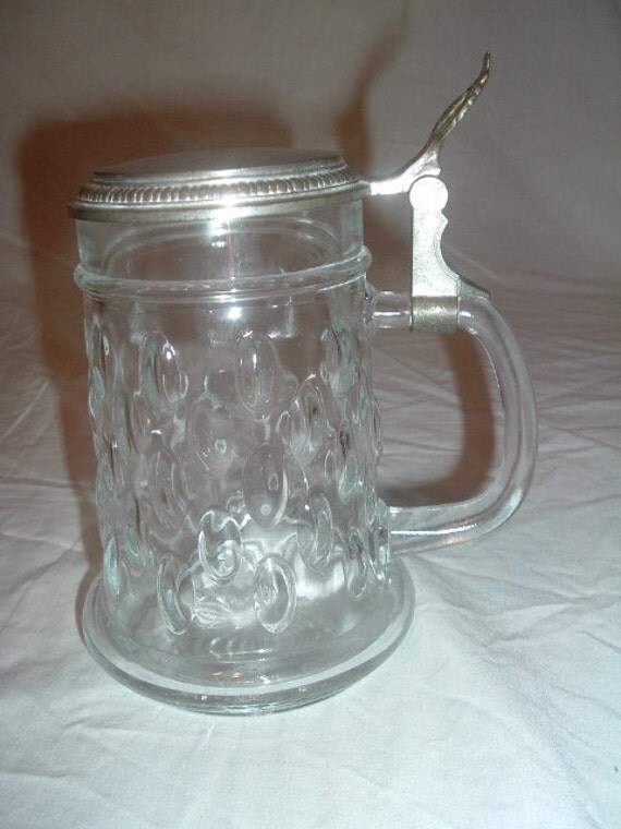 vintage BMF glass beer Stein made in w Germany by handymanhowto