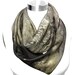 SALE Moon Circle Scarf, Infinity Scarf, Soft Organic Cotton