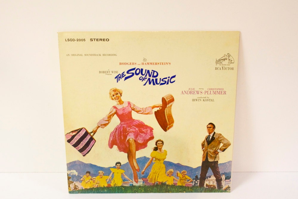 Vintage 1965 The Sound of Music Original Soundtrack Vinyl
