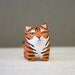 Tiger pocket totem figurine