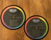 Beatles "Rubber Soul" Coasters (2)