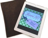 Faux Hand Tooled Leather iPad Sleeve: Boot Scootin