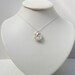 Sterling Silver Birds Nest With Three Leaves - ALL STERLING SILVER Rustic Nest - Ideal Gift for Bride, Bridesmaids or Mother