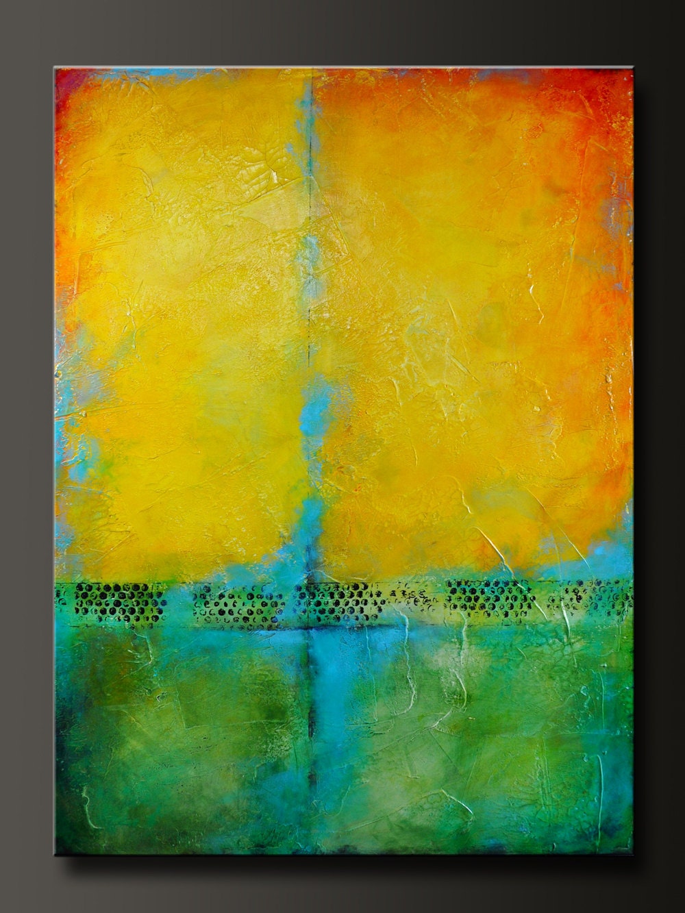 Harmony - 36 x 24 - Original Abstract Modern Acrylic Painting - Contemporary Wall Art - Fine Art
