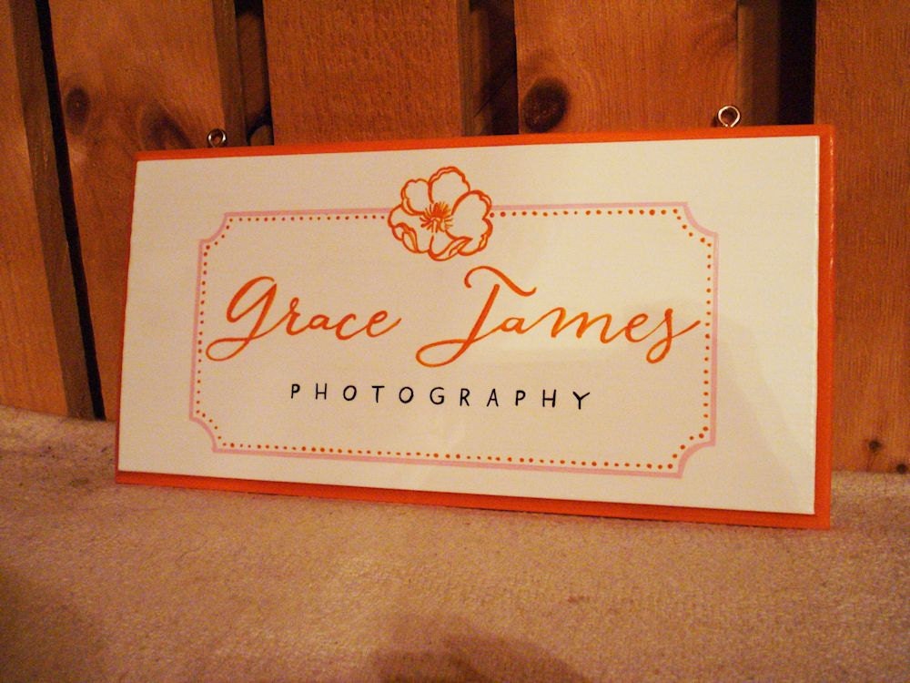 Home Decor. Personalized Custom Wood Sign. Grace James Photography