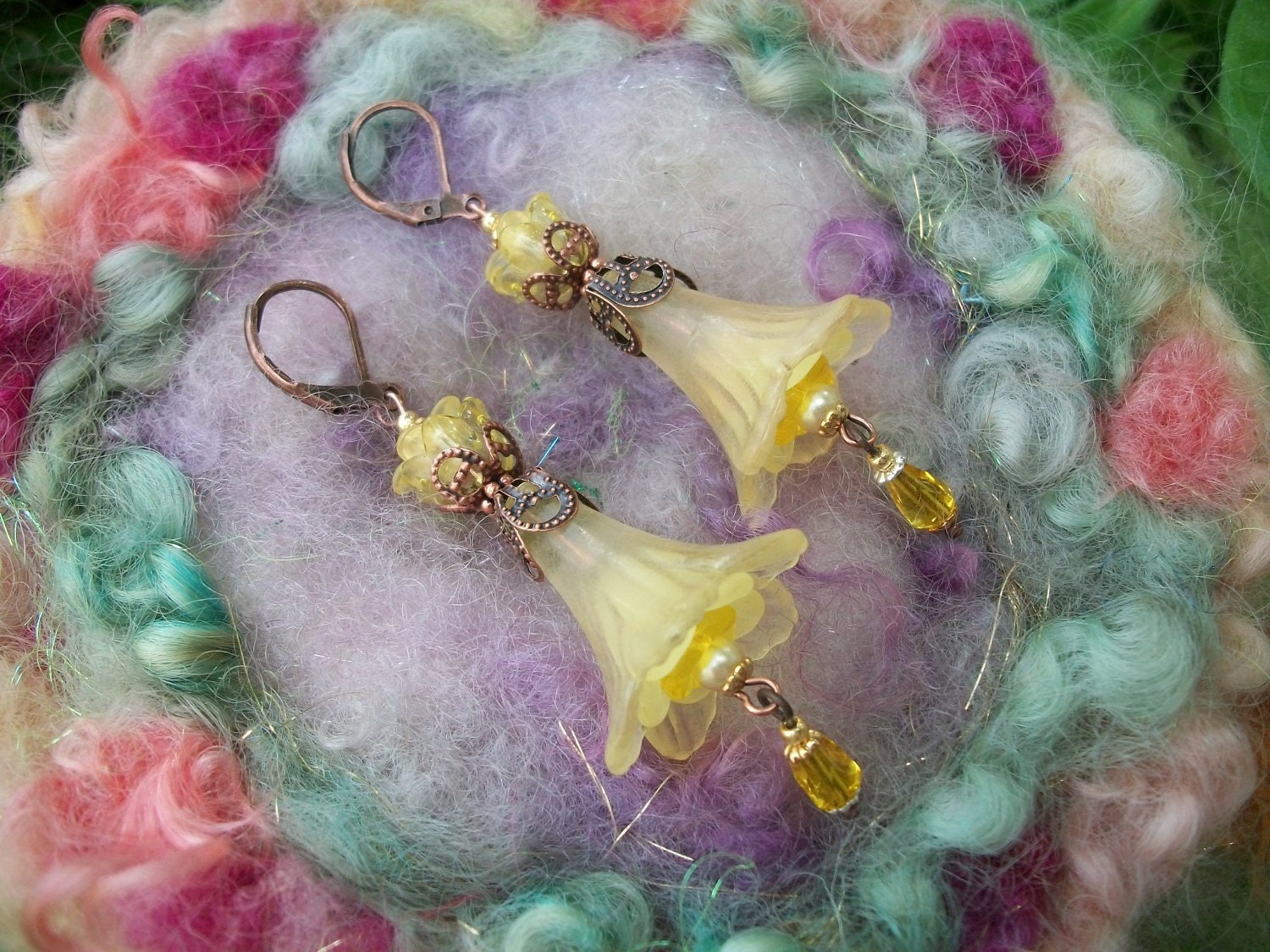 Lemon Blossom Earrings