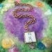 Altered Art Pendant,Two Sided, Japanese Characters, Laugh and Smile