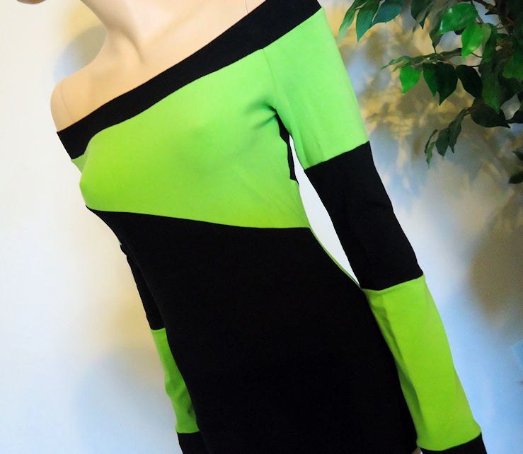 Digital Slant Top V2 (Lime and Black) Small Medium